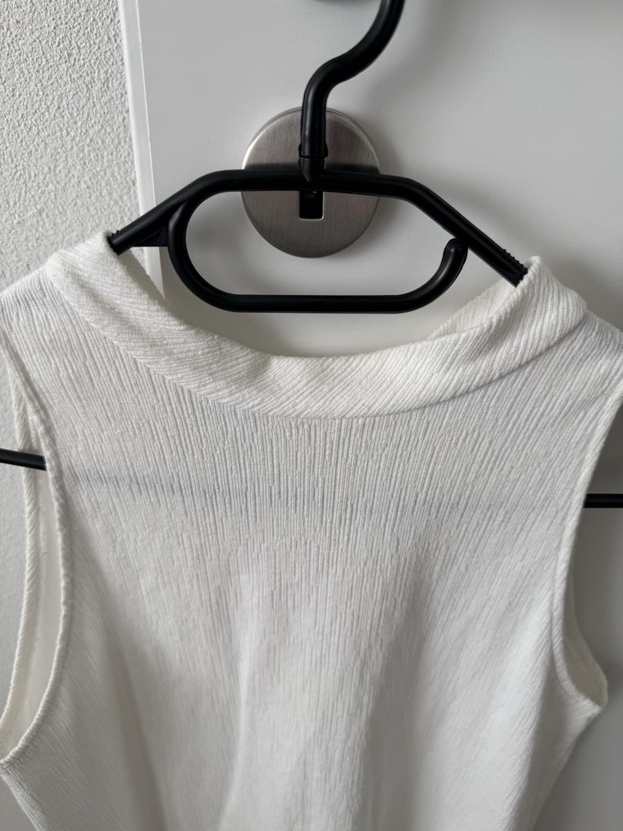 Mango Vestiti: MNG Basics Kleid, weiss, Gr. S – Usato da Frauenfeld venduto da sharonhabrik 1