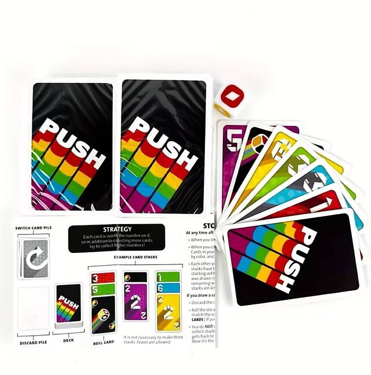 Ravensburger Giochi: Neues Risiko-Kartenspiel PUSH – Nuovo e nell'imballaggio originale da Altenrhein venduto da marcow313 1