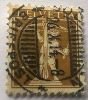 Tellknabe mit Vollstempel