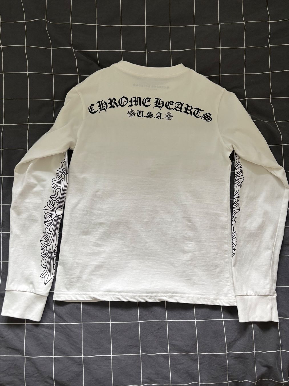 Chrome Hearts T-shirt: Chrome Hearts longsleeve, Weiss, Grösse S – Nuovo (secondo la descrizione) da Triesen venduto da coo_p57r 1