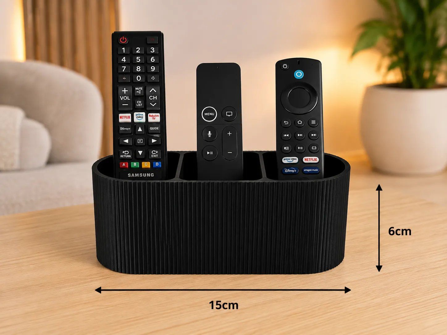 Altro in Decorazioni & Accessori: Rangement Télécommandes Design Moderne Imprimé en 3D – Nuovo (secondo la descrizione) da Gland venduto da Swiss3Design