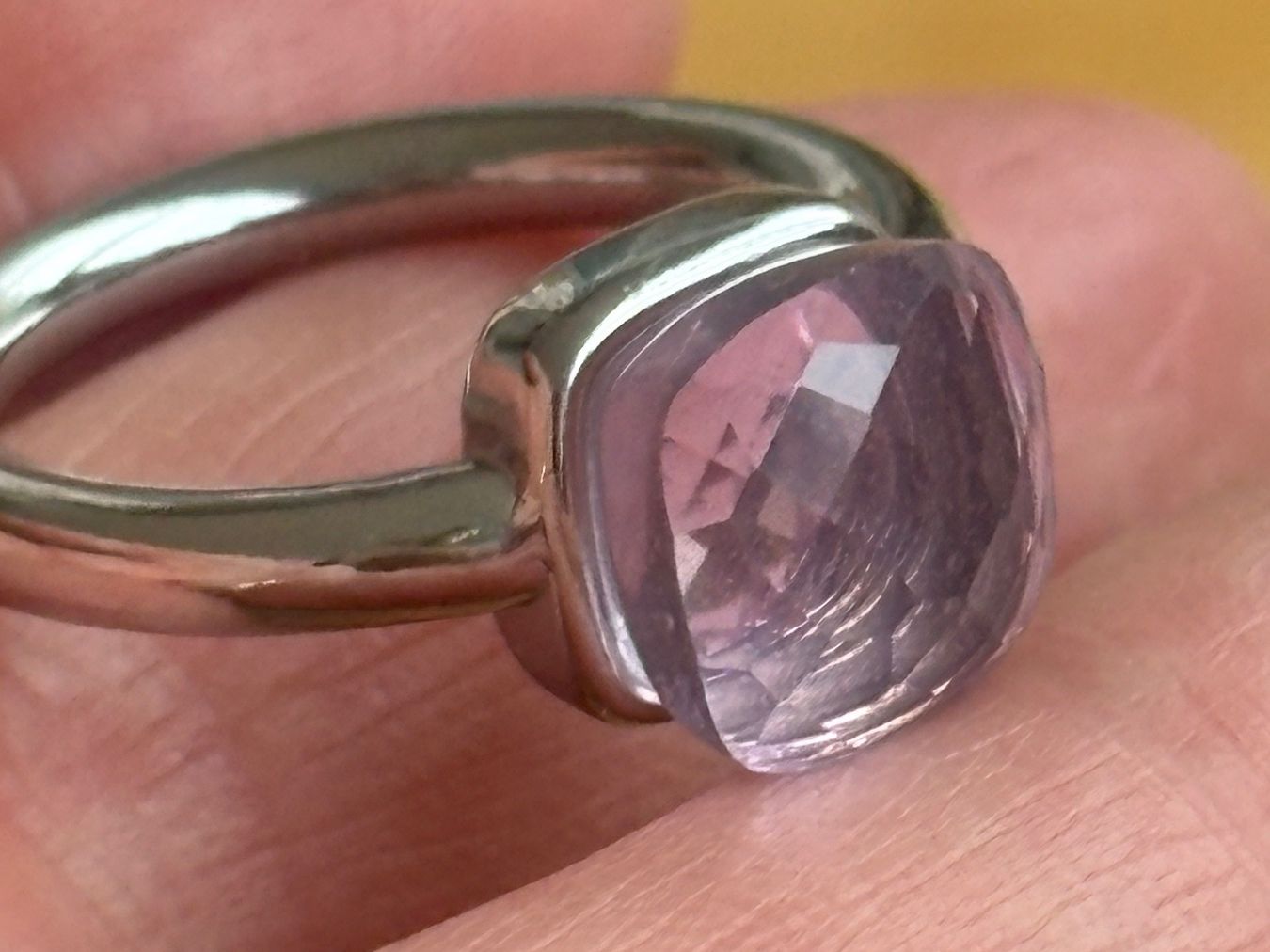 Ringe: Luxus Elegante Gr.17/7 Ring Farbe: Silber / Rosa – Neu (gemäss Beschreibung) aus Biel-Bienne von Roserosse13 3