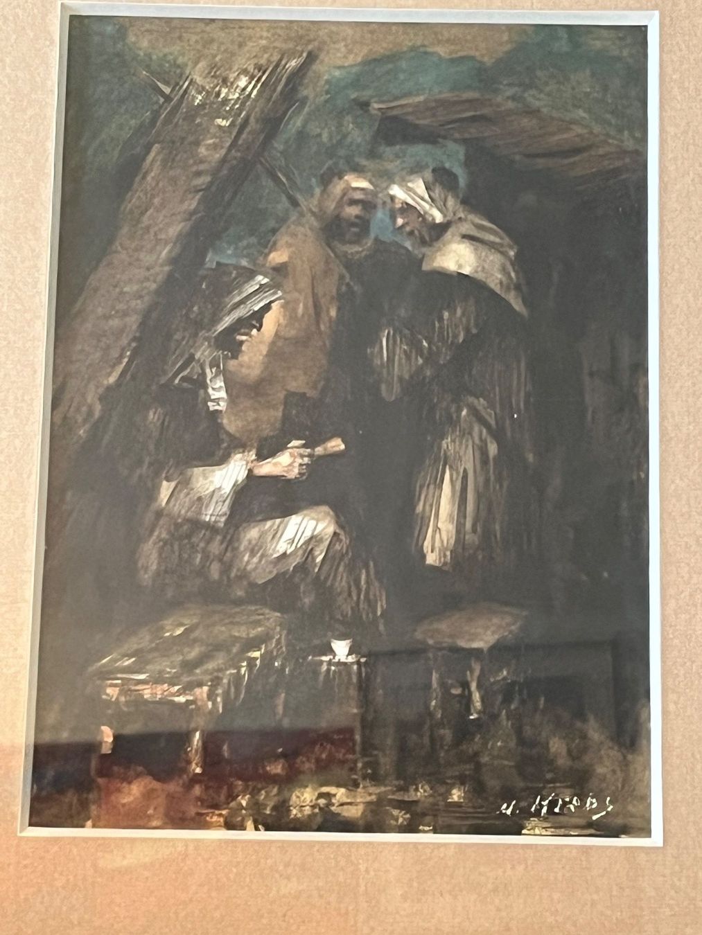 Dipinti: Walter Krebs Aquarell signiert gerahmt – Usato da Basel venduto da PAUL_ART