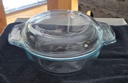 Pyrex Auflaufform mit Glasdeckel