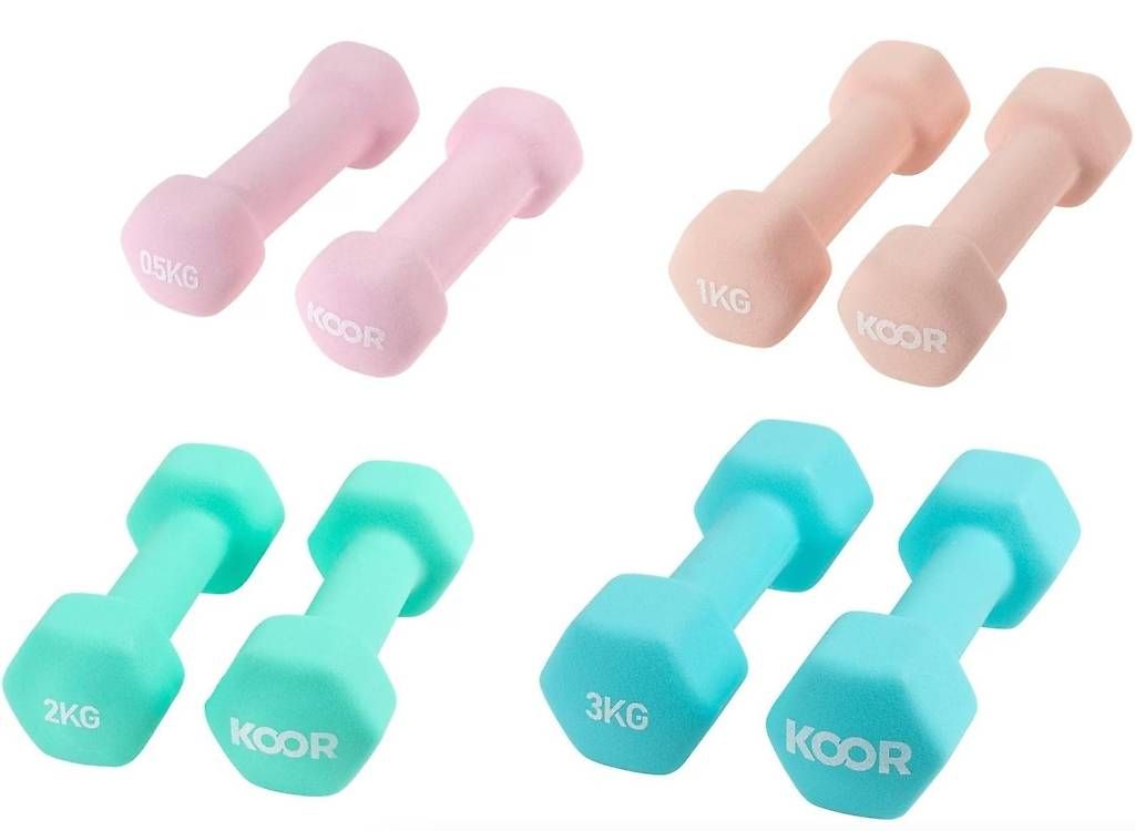 Manubri & Pesi: Koor Kurzhantel-Set Light 4 Paar – Nuovo (secondo la descrizione) da Zürich venduto da Pascal__72247 1