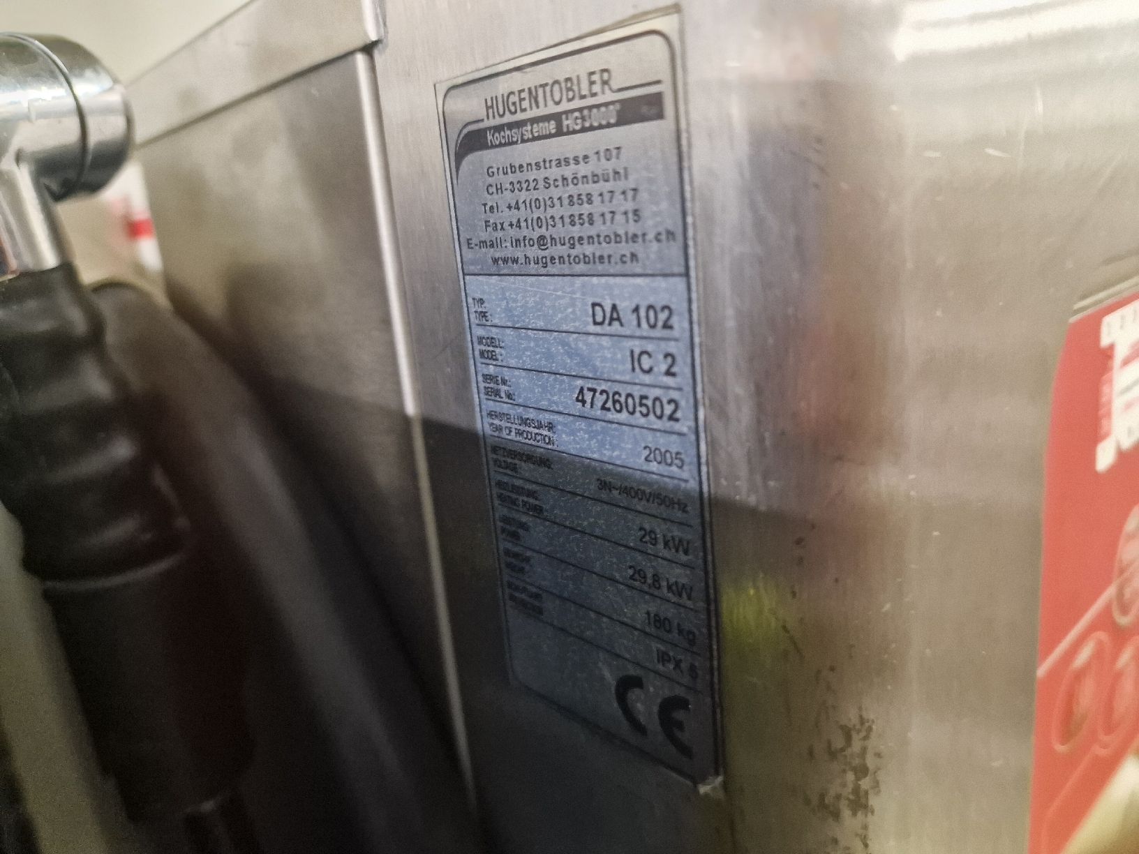 Hugentobler Elettrodomestici da cucina: Hugentobler Steamer – Usato da Niederwangen BE venduto da HasGastrobedarf 3