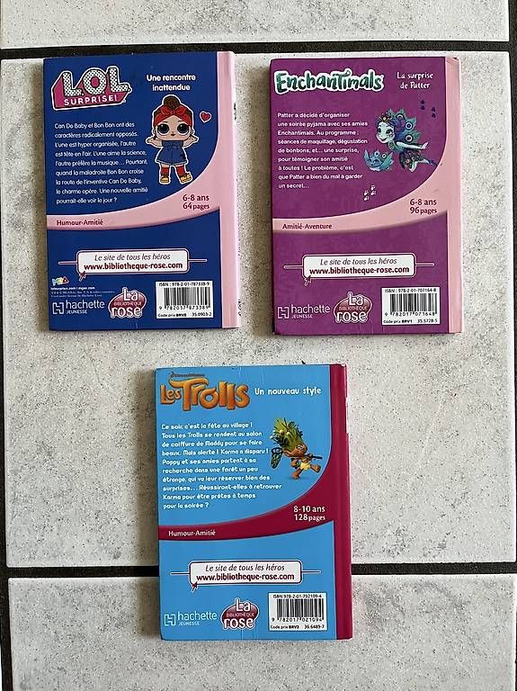 Libri: 3 livres de la bibliothèque rose – Usato da Sugiez venduto da Essenti3L 1
