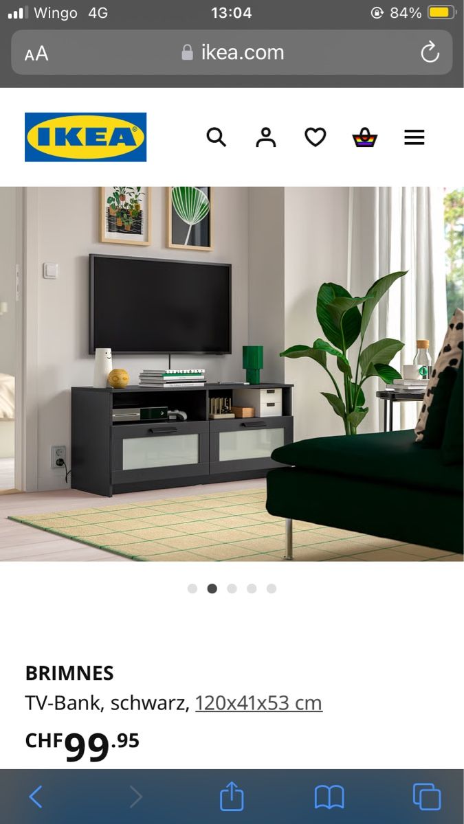 Ikea Meubles TV: Brimnes TV-Bank / TV Möbel – Neuf (Voir description) à Grenchen par ter_9d7l 4