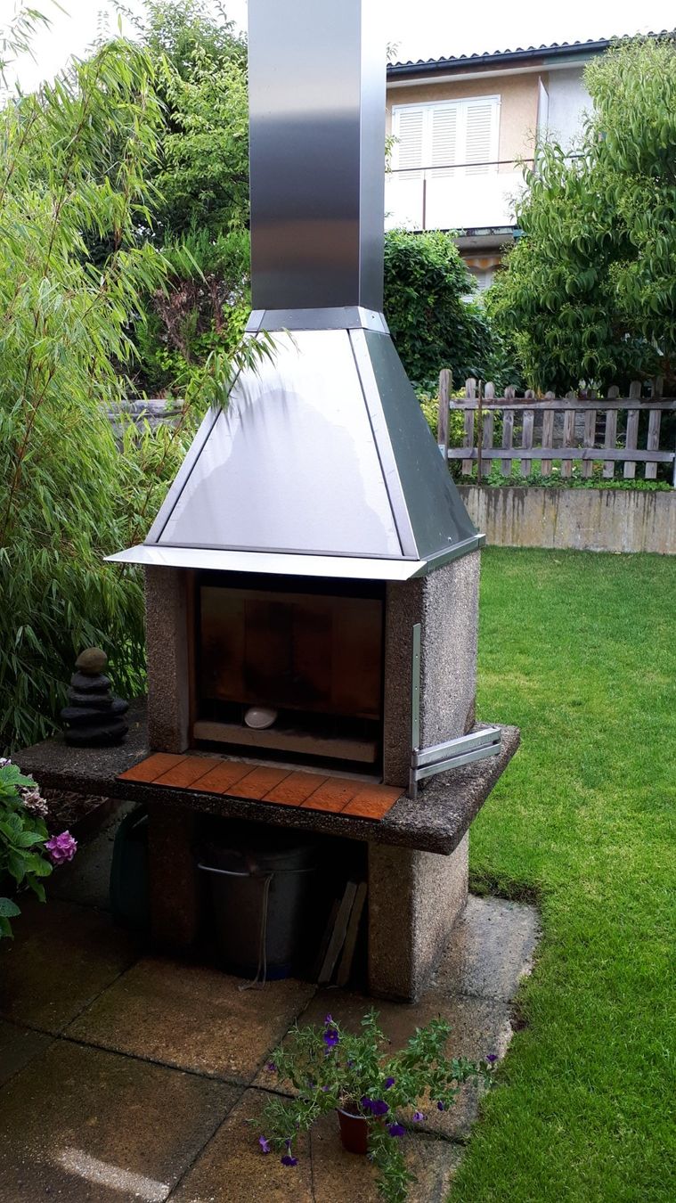 Zubehör: Gartencheminee / Grill inkl. Zubehör – Gebraucht aus Münchenstein von  1