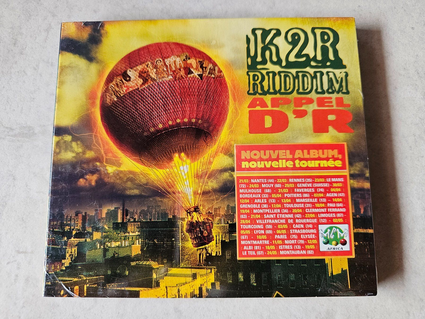 CDs: K2R Riddim  -  Appel D'R  /  Fabrikneu – Neuf avec emballage d'origine à Schneisingen par backstore24
