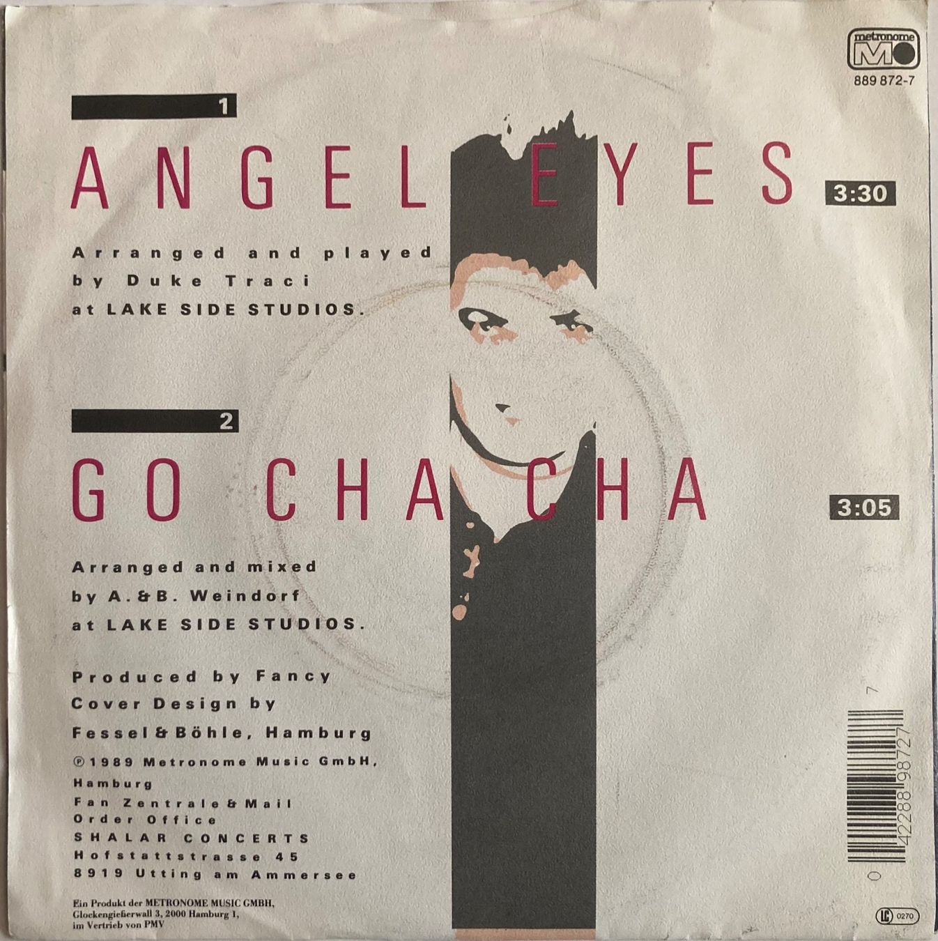 Schallplatten: FANCY - ANGEL EYES – Gebraucht aus Poliez-Pittet von Newtown-Records 1