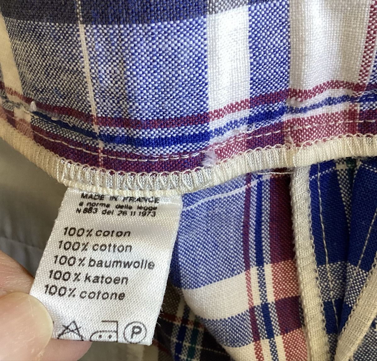 Lacoste Pantaloni: Lacoste Bermudas Vintage Gr. small – Usato da Magadino venduto da sylvierosa 4