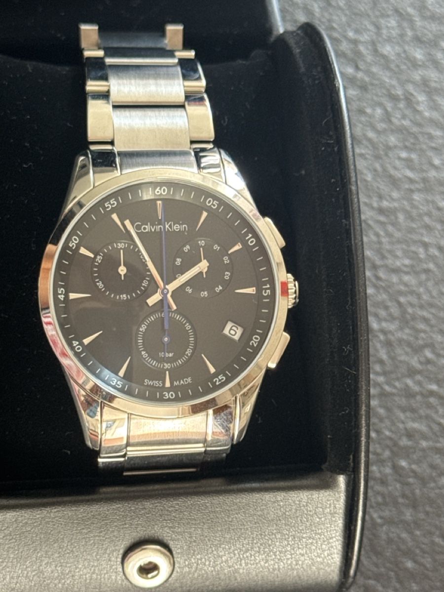 Calvin Klein Orologi: Calvin Klein Chronograph Uhr schwarz – Nuovo (secondo la descrizione) da Mörigen venduto da Kummer1 3