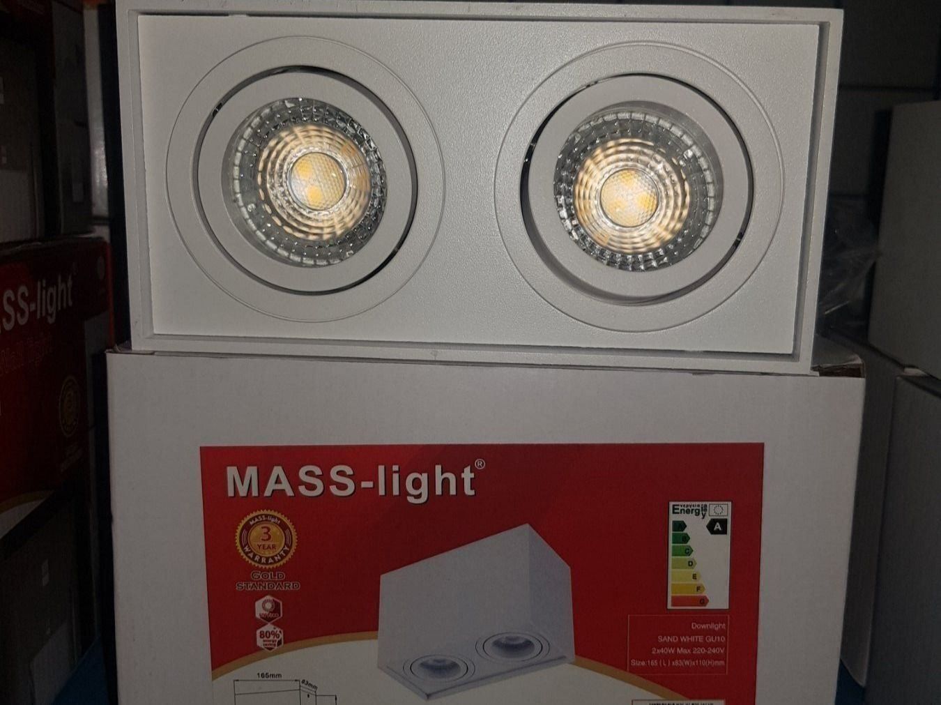 Lampadari & plafoniere: DESIRE WEISS 2XGU10 40W – Nuovo e nell'imballaggio originale da Altendorf venduto da Anddus-light 3