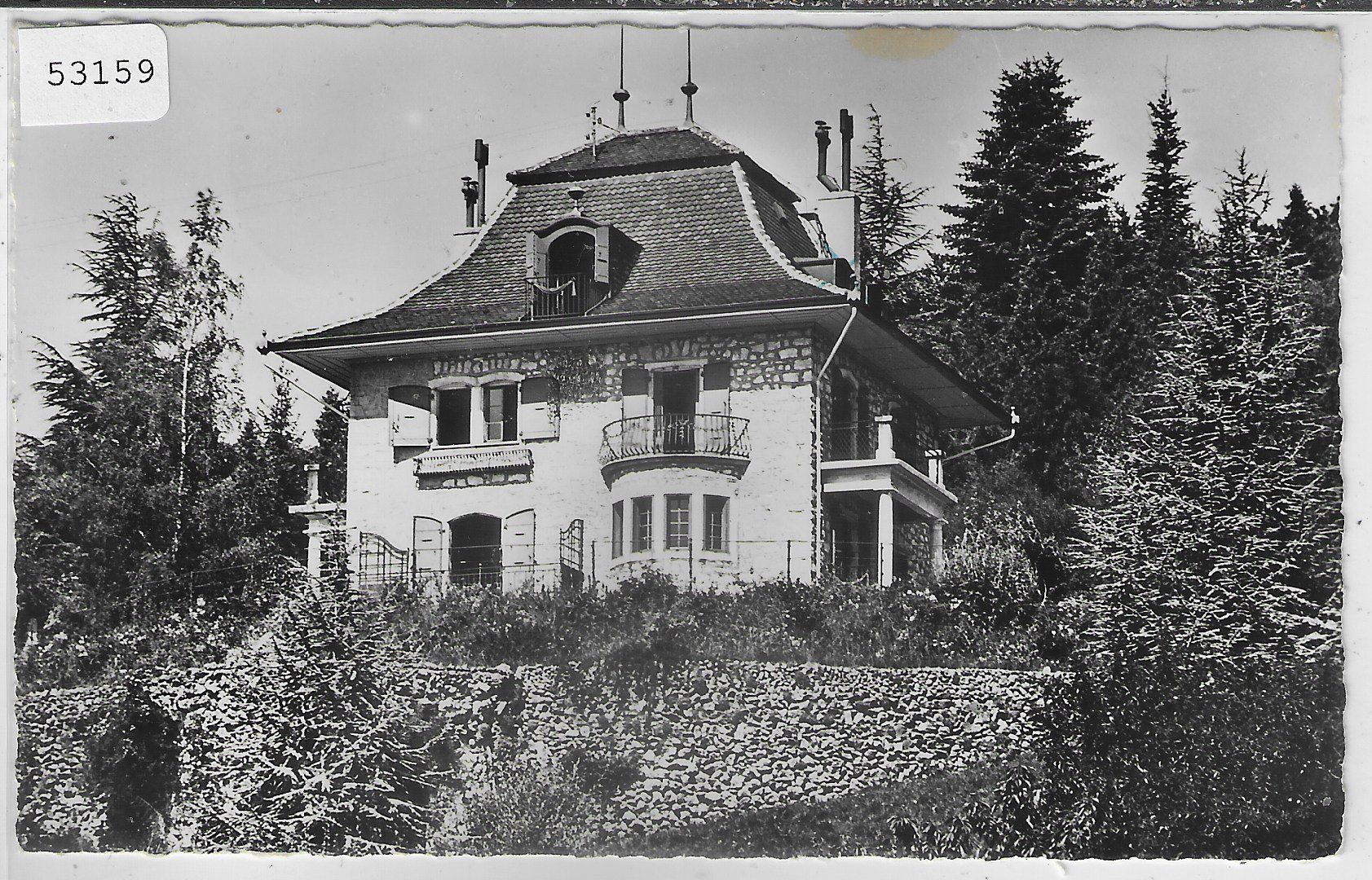 Cartoline postali: Mont-la-Ville - Maison Correvon – Usato da Ettingen venduto da Kartenplanet
