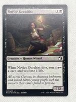 Magic The Gathering — Novice Occultist — Einzelkarte