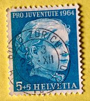 Nr.J 205 GESTEMPELT Mädchenbildnis 1964   