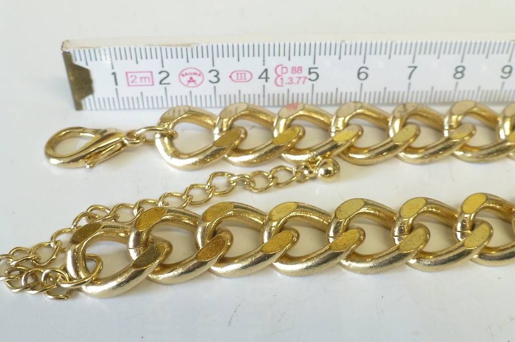 Catenine: Collier Chunky Halskette golden – Usato da Reinach BL venduto da Spider63 4