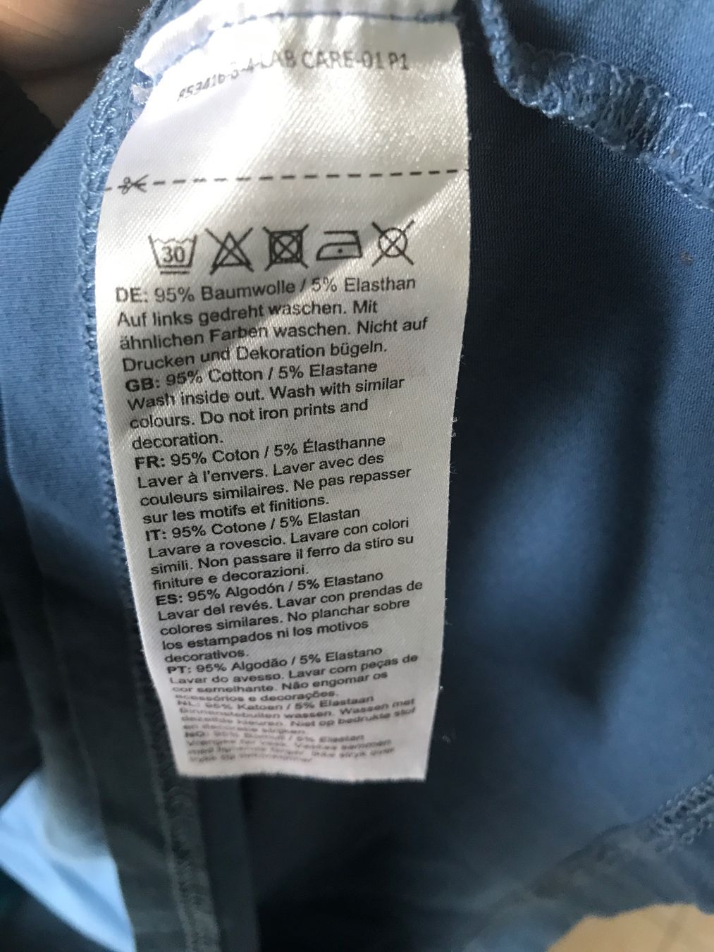 Mammut T-shirt: MAMMUT Tshirt in Blau M – Usato da Glattfelden venduto da Danshari 4