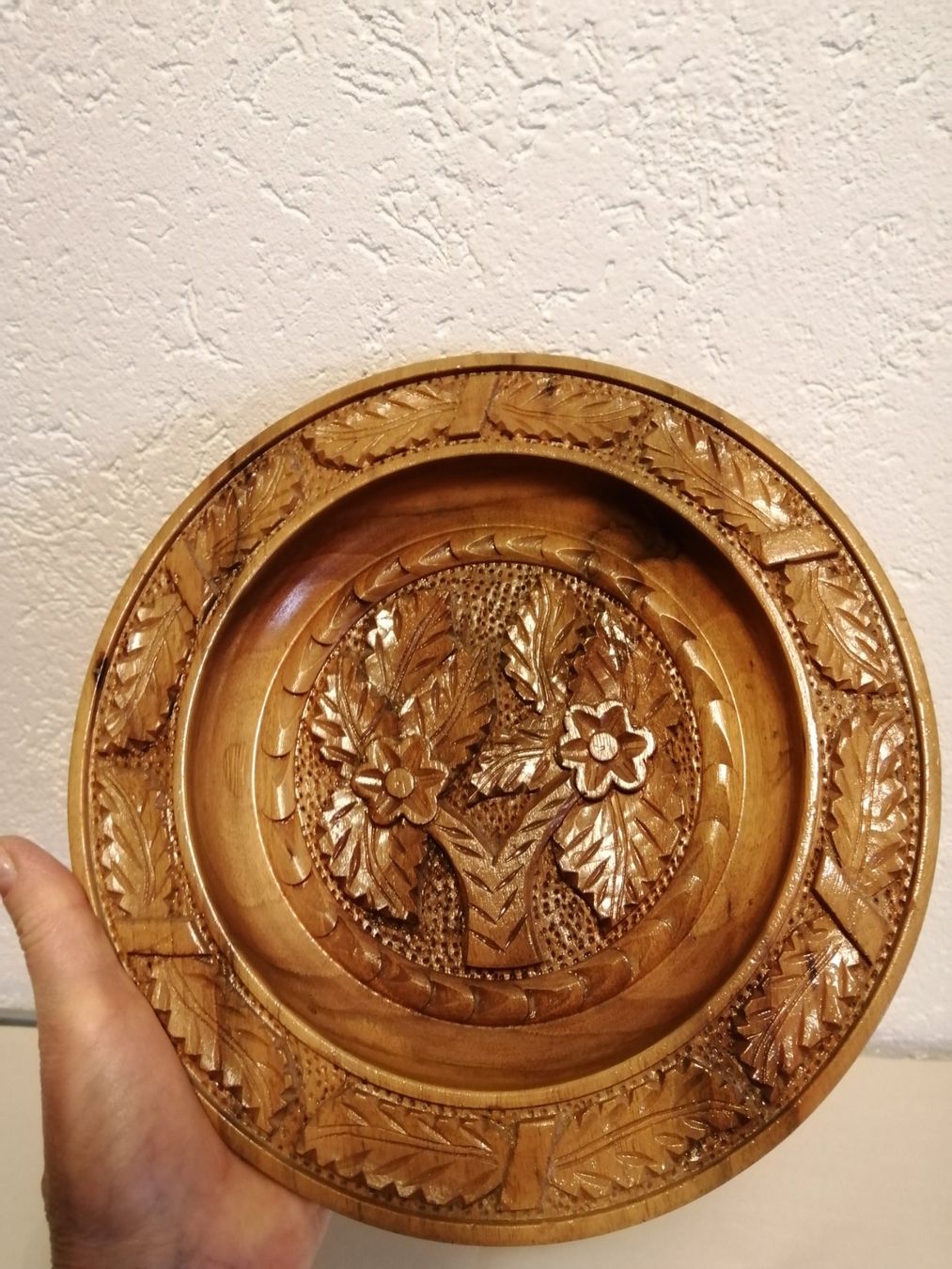 Piatti: Wandteller, Holz, vintage – Nuovo e nell'imballaggio originale da Ostermundigen venduto da Dinge1 3