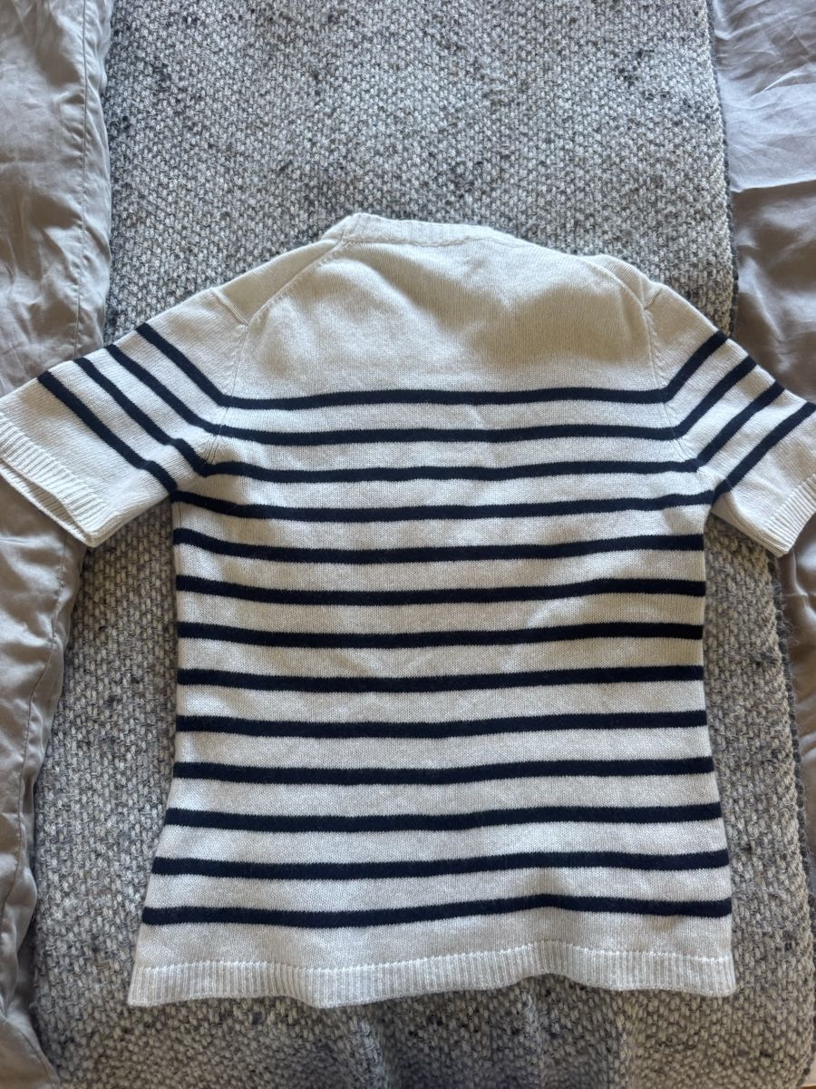 Pullover & Sweatshirts: Anna V Berg Kurzarm Pullover gestreift Grösse XS Kaschmir – Gebraucht aus Solothurn von jgu_xfz2 2