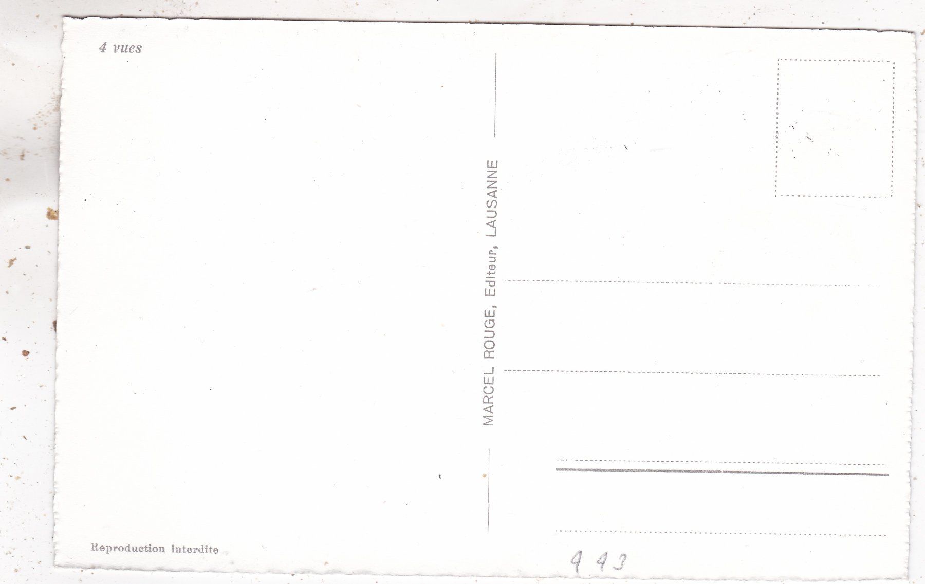 Cartoline postali: Villars - Chesières – Usato da Herisau venduto da Lisegrat2008 1