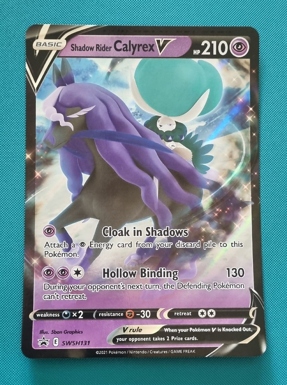 Pokémon Sammelbilder & Trading cards: Pokemon Shadow Rider Calyrex V Jumbo EN – Neu (gemäss Beschreibung) aus Oberbipp von ret_6hxb 1