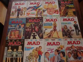 12 MAD Comic Hefte das vernünftigste Magazin INDIANA JONES