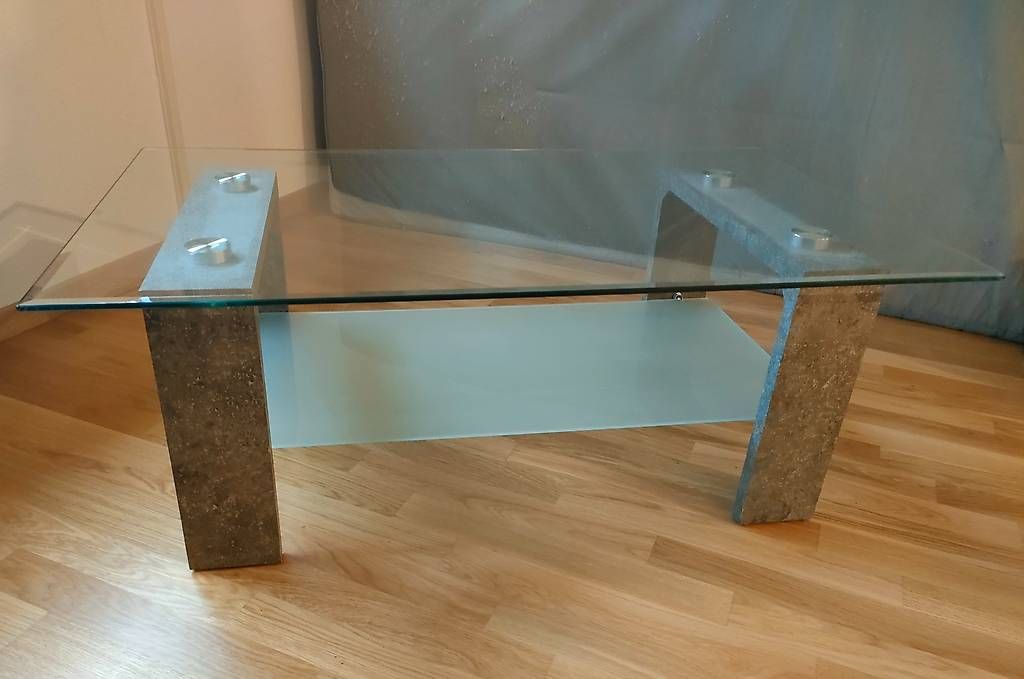 Tavoli: Table basse en verre - avant déchetterie  – Usato da Renens VD venduto da lptvs_22