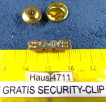 SAAB AUTO LOGO GOLDIG SCHMUCK-PIN GEPRÄGT KLEIN-FEIN-EDEL