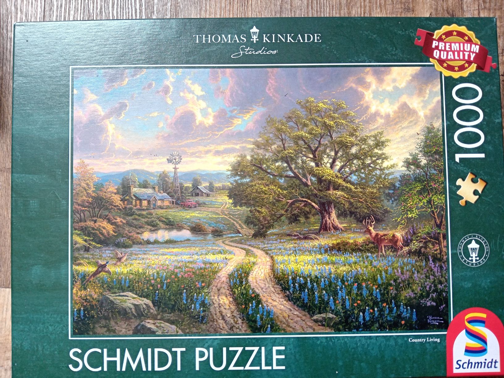 Puzzles: Thomas Kinkade Puzzles, 2 Stück, 500/1000 Teile – Gebraucht aus Suhr von eli_7ndv 2