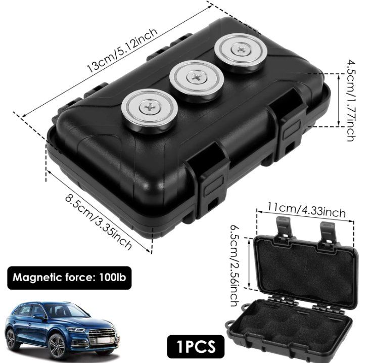 Sonstiges für Haushalt & Wohnen: Magnetische Schlüsselbox unter dem Auto – Neu und originalverpackt aus Geneve von Titi2008 2