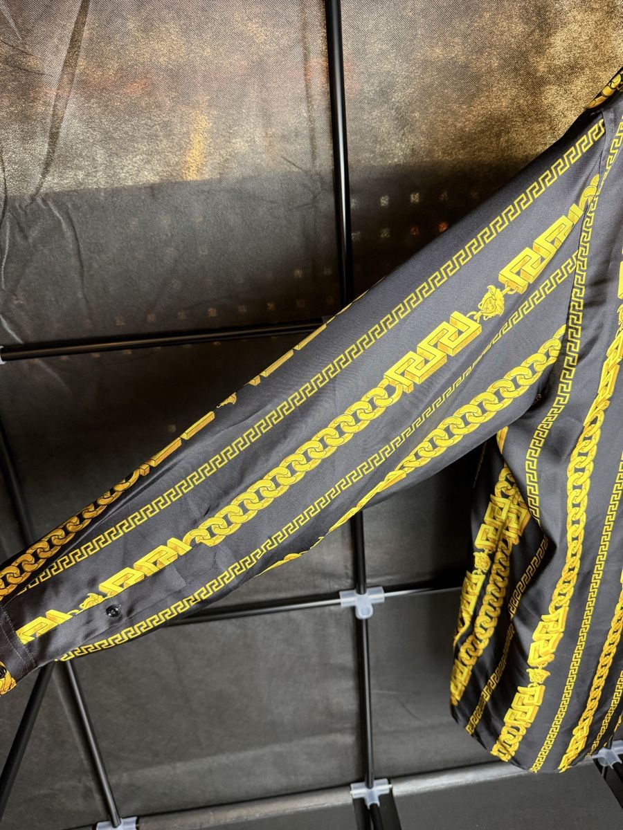 Versace Hemden: Versace Hemd Schwarz Gold – Gebraucht aus Haag (Rheintal) von BNMC.store 6