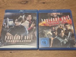 Resident Evil Blu-ray Filme - Degeneration + Damnation