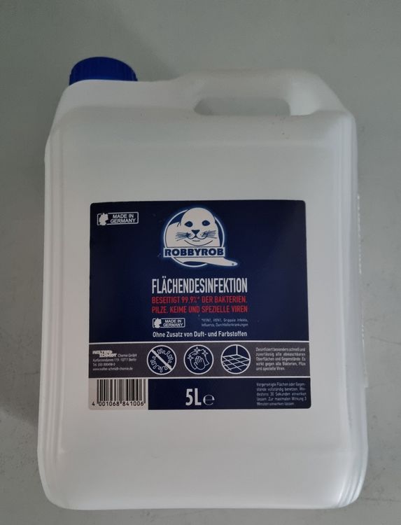 Globasid Flächendesinfektionsmittel Konzentrat 5 L Produktbild-Vorschau 3