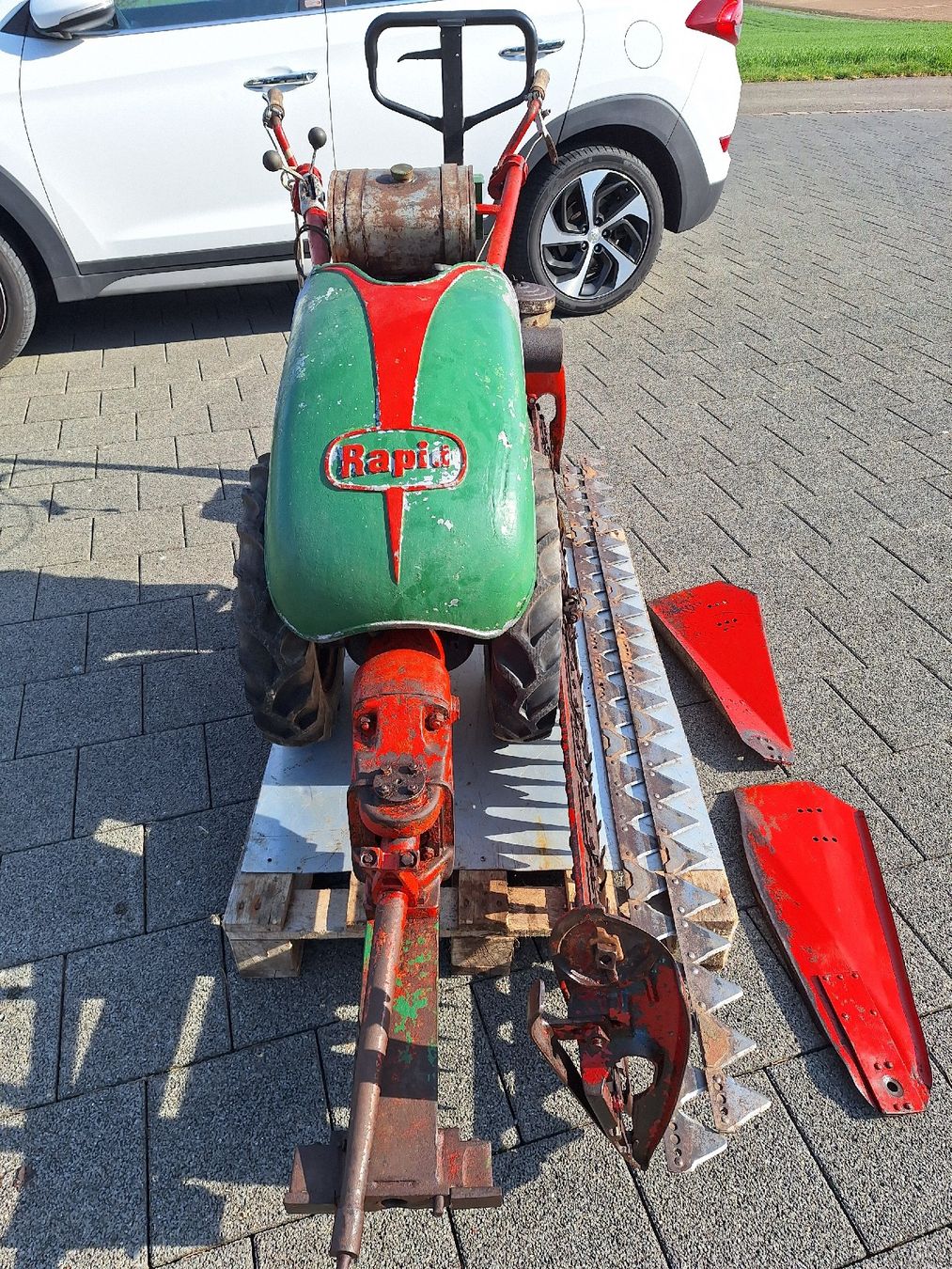Aebi Tagliaerba: Rapid U Basco Motormäher 3 Messer – Difettoso da Auw venduto da Zuendapp1952 1