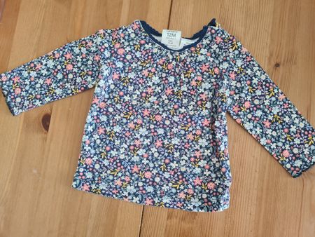 Langarmshirt Carter's floral Grösse 12M