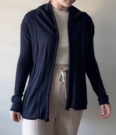 Knut Cardigan dunkelblau Gr. 36