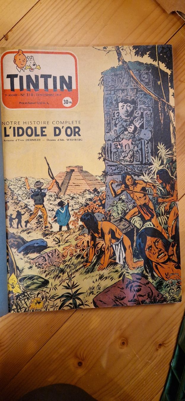 Fumetti: Tintin  le journal des jeunes – Usato da Siviriez venduto da Livre1971 3