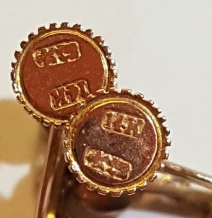 Orecchini pendenti & Orecchini a lobo: Goldohrhänger Peridot Neupr.Fr.680.- – Usato da Unterägeri venduto da Altgoldschmuck 4