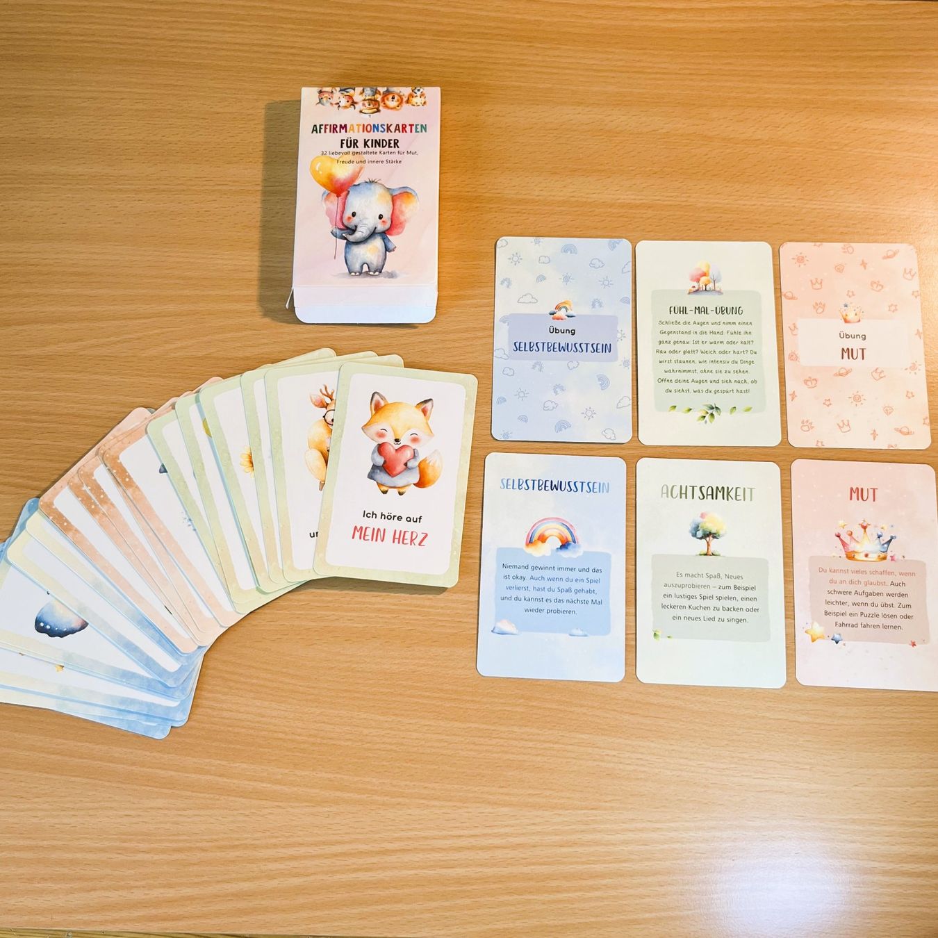 Altro materiale scolastico: Affirmationskarten für Kinder – Nuovo (secondo la descrizione) da Amlikon-Bissegg venduto da allerlei-versand 1
