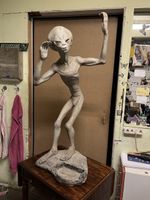 Ausserirdische Figur, Statue, Alien, ca. 120cm gross!