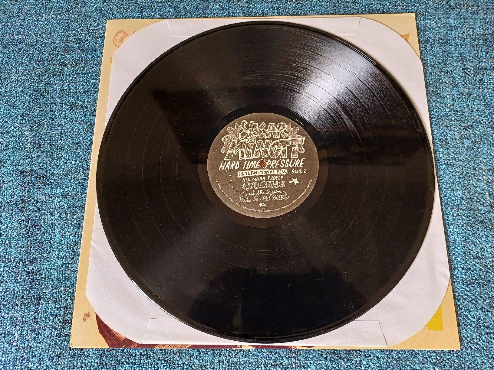 Vinyles: Sugar Minott "Hard Time Pressure" LP – Neuf (Voir description) à Begnins par Drastic-Sound 3