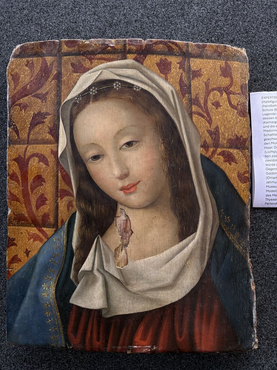 Dipinti: Gemälde Madonna vermutlich 15jh – Usato da Emmenbrücke venduto da Antikvogel