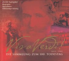 Viva Verdi Sammlung zum 100. Todestag, 2 CD +Doku 103 Seiten