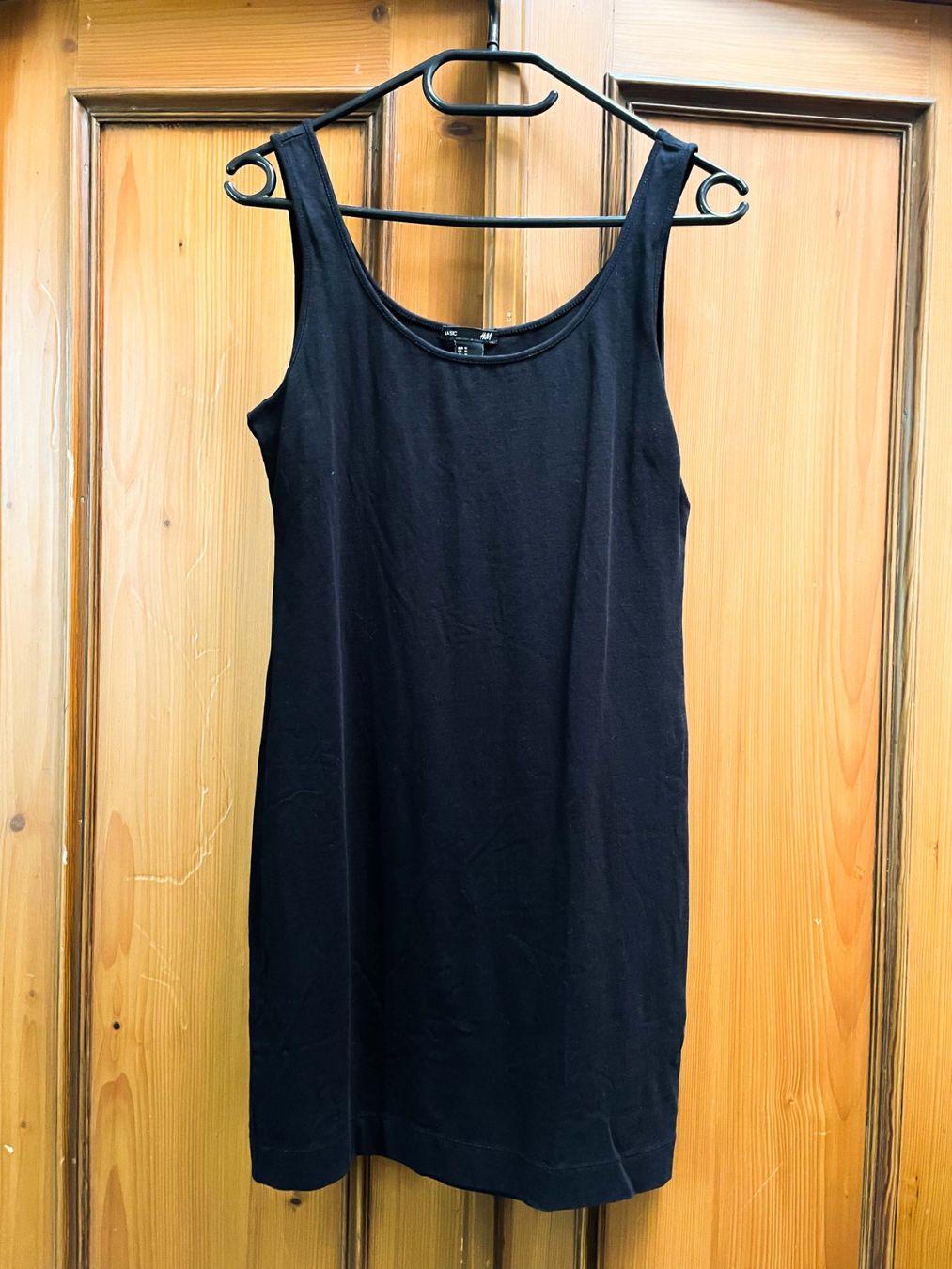 H&M Vestiti: Schwarzes Kleid Mini / Grösse M, Baumwolle – Usato da Zofingen venduto da angito