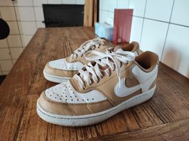 Nike Schuhe Beige/Weiss, Grösse 38