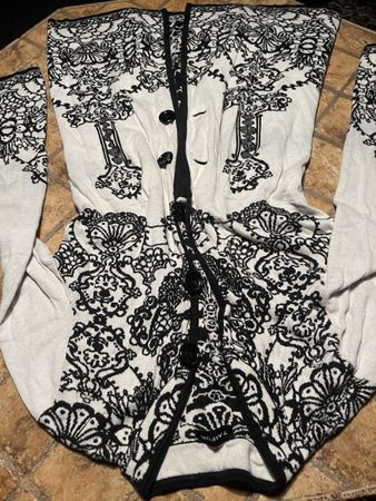 Chic e incredible Cardigan Lungo di lana-tg M/L-inverno
