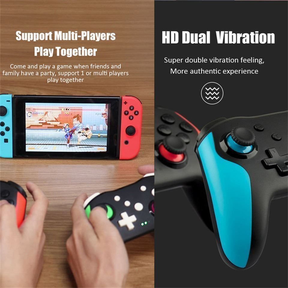 Controller: WIRELESS CONTROLLER FÜR NINTENDO SWITCH - GAMEPAD FÜR SWITCH – Nuovo e nell'imballaggio originale da Kriens venduto da swissgadget 4