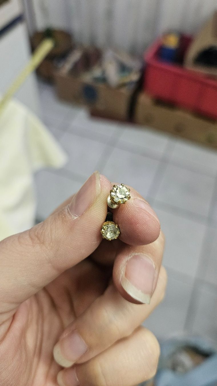 Ohrringe & -stecker: Orecchini strass – Gebraucht aus Melano von H-Sara